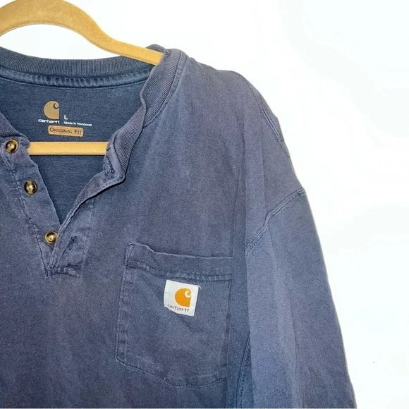 Mens Short Sleeve Carhartt Original Fit Size L - Picture 1 of 6